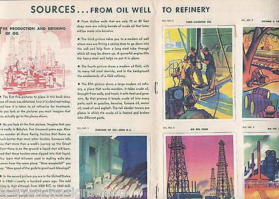 OIL A MODERN NECESSITY VINTAGE COCA-COLA PRO PETROLUEM AMERICA GRAPHIC AD BOOK - K-townConsignments
