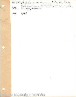 THE SERVICEMANS COUNTRY CLUB CHICAGO VINTAGE WWII SOLDIERS 1940s SNAPSHOT PHOTO - K-townConsignments