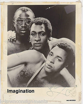 IMAGINATION BRITISH R&B SOUL MUSIC VINTAGE AUTOGRAPH SIGNED STUDIO PROMO PHOTO - K-townConsignments
