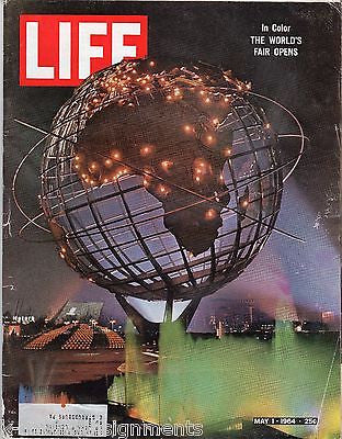 WORLD'S FAIR 1964 FUTURE OF AMERICA & KING HUSSEIN OF JORDAN LIFE MAGAZINE - K-townConsignments