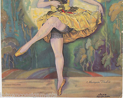 MARYON VADIE VAUDEVILLE THEATRE DANCER ACTRESS VINTAGE GRAPHIC POSTER PRINT - K-townConsignments