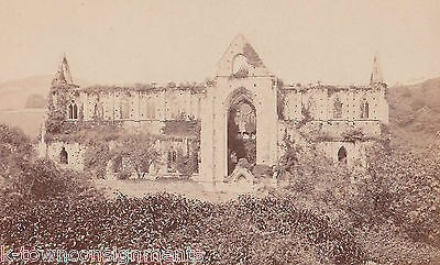 TYNTERN TINTERN ABBEY WHALES ENGLAND ANTIQUE ALBUMIN PHOTOGRAPHS - K-townConsignments
