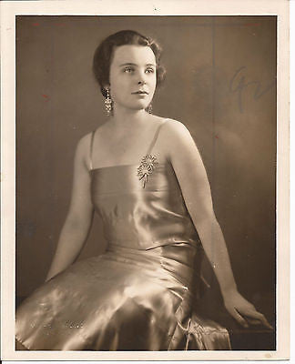 MARION ANTOINETTE CHESTER PRESS PHOTO COLBY CHESTER GRANDDAUGHTER VINTAGE 1920S - K-townConsignments