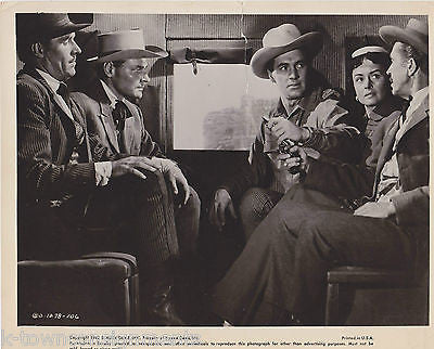 ROCK HUDSON DONNA REED GUN FURY MOVIE ACTORS VINTAGE WESTERN MOVIE STILL PHOTO - K-townConsignments