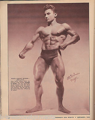 STRENGTH & HEALTH JIM PAYNE VINTAGE BODY BUILDING GAY INTEREST MAGAZINE 1953 - K-townConsignments