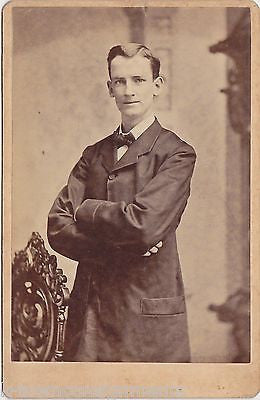 HUGH NEVANS YOUNG MAN W/ MEDICAL CONDITION ANTIQUE BRADY PORTRAIT GALLERY PHOTOS - K-townConsignments