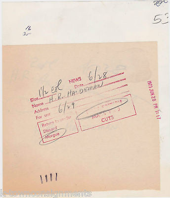 ROBERT HALDEMAN NIXON ADVISOR 1960s VINTAGE PRESS PHOTO - K-townConsignments