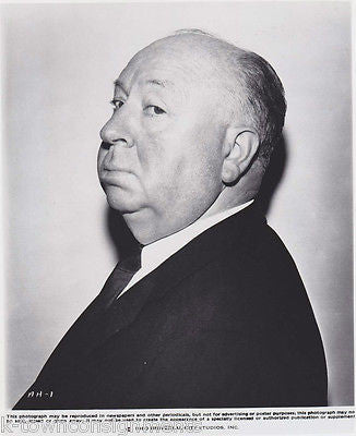 ALFRED HITCHCOCK HORROR MOVIE DIRECTOR VITAGE PHOTO - K-townConsignments