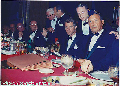 RFK BOBBY KENNEDY VINTAGE POLITICAL DINNER PRESS PHOTO - K-townConsignments