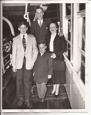 GEORGE V ALLEN PRESS PHOTO AMBASSADOR NEW YORK 1952 - K-townConsignments