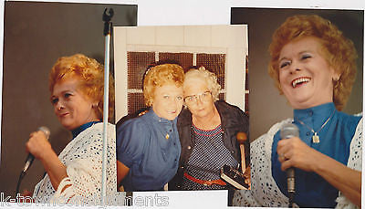 JEAN SHEPARD COUNTRY MUSIC SINGER ORIGINAL FAN SNAPSHOT PHOTOS LOT - K-townConsignments