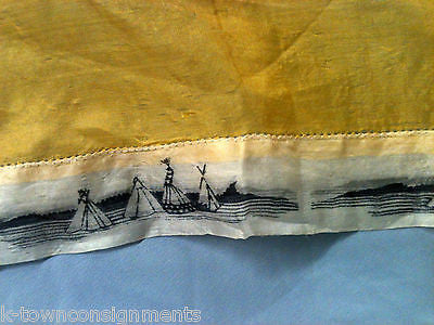 AT HOME ON THE RANGE! VINTAGE COWBOY & BUCKING BRONCO GRAPHIC SILK SCARF - K-townConsignments