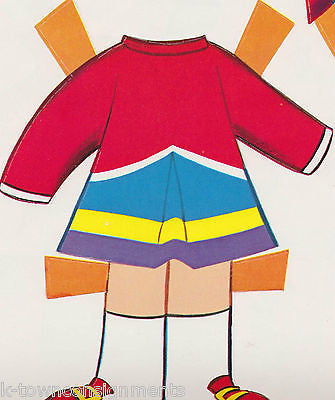 LITTLE LULU PAPER DOLL BOOK BY WHITMAN VINTAGE 1970s LARGE CHILDRENS PLAY SET - K-townConsignments