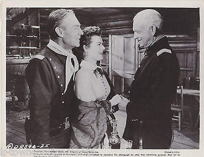 RANDOLPH SCOTT BARBARA HALE MOVIE ACTORS VINTAGE WESTERN MOVIE STILL PHOTO - K-townConsignments