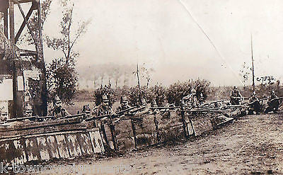 WWI GERMAN AUSTRIAN INFANTRY SOLDIERS BATTLE VINTAGE MILITARY NEWS PRESS PHOTO - K-townConsignments