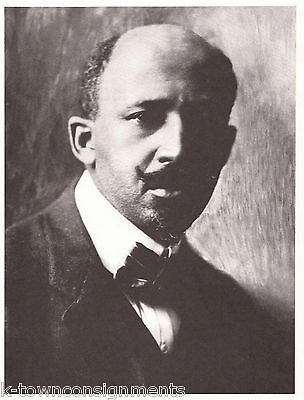 W.E.B Du Bois American Writer Vintage Portrait Gallery Poster Photo Print - K-townConsignments