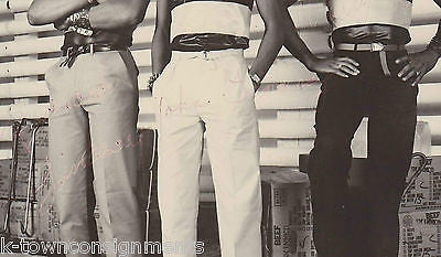 INTENSIVE HEAT LINDSEY BROS RB SOUL VINTAGE AUTOGRAPH SIGNED STUDIO PROMO PHOTO - K-townConsignments