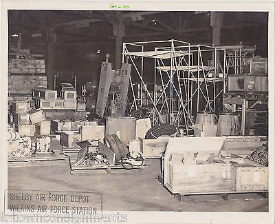 WWII SHELBY AIR FORCE BASE WILKENS STATION VINTAGE MILITARY FILE PHOTO - K-townConsignments