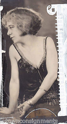 MAUDE FULTON STAGE & MOVIE ACTRESS  VINTAGE 1920s PASTE-UP NEWS PRESS PHOTO - K-townConsignments