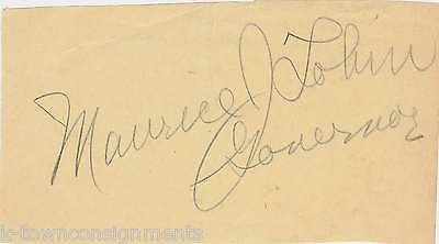 MAURICE TOBIN MASSACHUSETTS GOVERNOR ORIGINAL AUTOGRAPH SIGNATURE CLIPPINGS - K-townConsignments