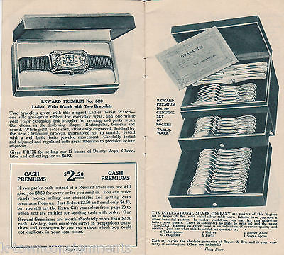 ROYAL CHOCOLATE ANTIQUE GRAPHIC SALES GIFT CATALOG - K-townConsignments