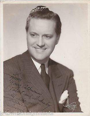 BOB HART EARLY BIG BAND MUSICIAN VINTAGE AUTOGRAPH SIGNED MURRAY KORMAN PHOTO - K-townConsignments