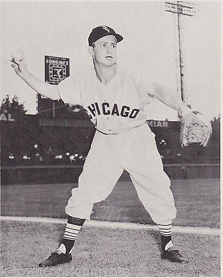 NELLIE FOX CHICAGO WHITE SOX MLB BASEBALL VINTAGE 1960s PHOTO CARD PRINT - K-townConsignments