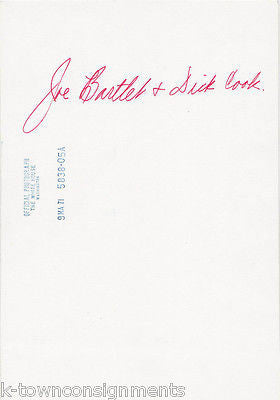 WALT DISNEY CHAIRMAN DICK COOK VINTAGE WHITE HOUSE PHOTOGRAPH W/ JOE BARTLES - K-townConsignments