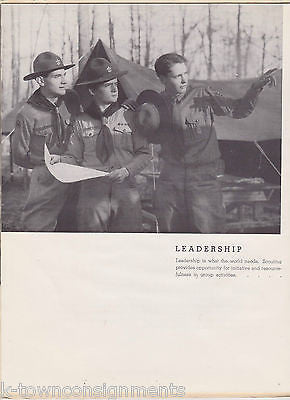 SCOUTING YESTERDAY TODAY TOMORROW AMERICA'S FUTURE VINTAGE 1930s BOY SCOUT BOOK - K-townConsignments