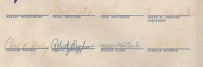 MARTIN LUTHER KING Jr MANHATTAN NEW YORK CITY COUNCIL AUTOGRAPHED PROCLAMATION - K-townConsignments