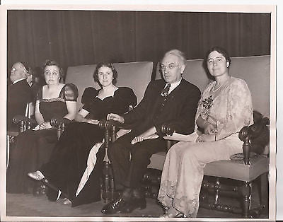 MRS MOSES P EPSTEIN PRESS PHOTO HADASSAH ZIONIST ORGANIZATION OF AMERICA 1939 - K-townConsignments