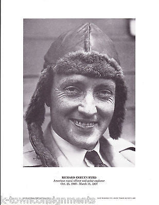 Richard Evelyn Byrd US Naval Officer Vintage Portrait Gallery Poster Photo Print - K-townConsignments