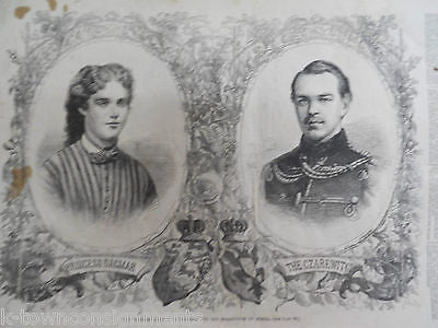 HARPER'S WEEKLY NEWS NY ANTIQUE ENGRAVING ILLUSTRATED MAGAZINE DEC 1866 - K-townConsignments