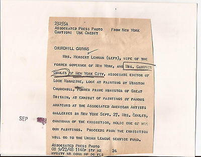 MRS GARDNER COWLES PRESS PHOTO LOOK MAGAZINE COWLES MEDIA COMPANY VINTAGE 1948 - K-townConsignments