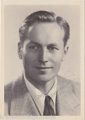 LANNY ROSS SINGER SONG WRITER MOVIE ACTOR VINTAGE AUTOGRAPH SIGNED PROMO PHOTO - K-townConsignments