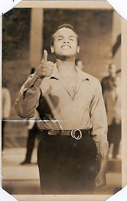 HARRY BELEFONTE LIVE ON STAGE CALYPSO SINGER MUSICIAN VINTAGE THEATRE PHOTOGRAPH - K-townConsignments