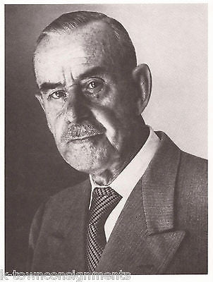 Thomas Mann German Noble Prize Vintage Portrait Gallery Poster Photo Print - K-townConsignments