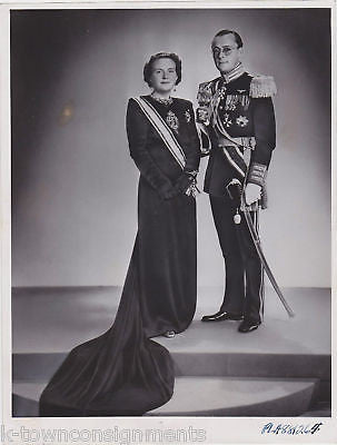 QUEEN JULIANA PRINCE BERNHARD NETHERLANDS PRESS PHOTO - K-townConsignments