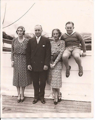 OGDEN MILLS PRESS PHOTO SECRETARY OF TREASURY CONGRESSMAN NEW YORK VINTAGE 1930S - K-townConsignments