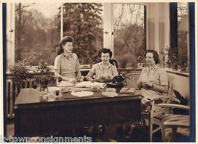 WWII BERLIN RED CROSS MILITARY MEDICAL 279th STATION HOSPITAL & STAFF PHOTOS - K-townConsignments