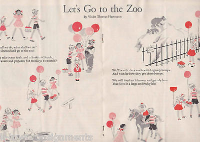 WALTER OHLSON GRAPHIC ART KIDS VINTAGE MAGAZINE 1948 - K-townConsignments