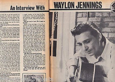 WAYLON JENNINGS TEX RITTER VINTAGE COUNTRY SONG ROUNDUP MUSIC MAGAZINE 1967 - K-townConsignments