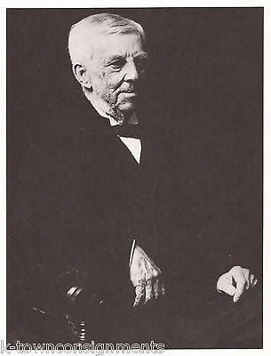 Oliver Wendell Holmes Author Vintage Portrait Gallery Poster Photo Print - K-townConsignments