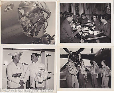 WWII MILITARY PLANES & SOLDIERS MACDILL AIR FIELD FL VINTAGE AVIATION PHOTOS LOT - K-townConsignments
