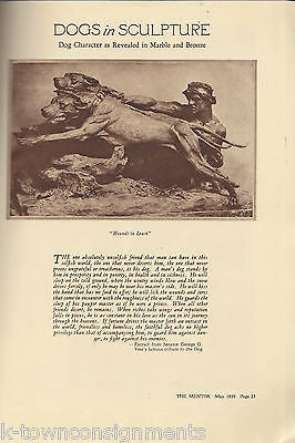 MENTOR  VOL 17 NO 4 ANTIQUE GRAPHIC ILLUSTRATED TRAVEL OUTDOORS MAGAZINE 1929 - K-townConsignments