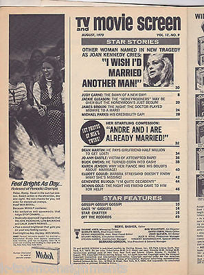 TV AND MOVIE SCREEN VINTAGE 1970s TED KENNEDY CELEBRITY TABLOID MAGAZINE - K-townConsignments