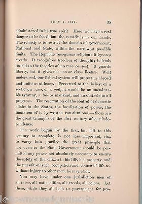 BOSTON CITY COUNCIL JULY 4th 1877 INDEPENDENCE SPEECH BY WILLIAM WIRT WARREN - K-townConsignments