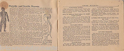 GOOD THINGS TO KNOW ANTIQUE PHARMACEUTICAL DRUG STORE HEALTH MEDICINE GUIDE - K-townConsignments