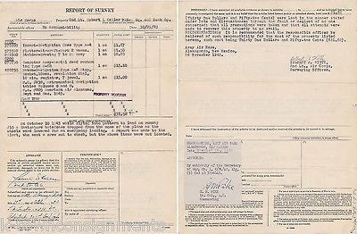 DINAH MIGHT B-24 450th BOMBARDMENT GROUP VINTAGE WWII IDed PHOTOS & DOCUMENTS - K-townConsignments