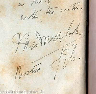 NOTES ON TOBOGGANING AT St. MORITS ANTIQUE AUTHOR SIGNED SPORT BOOK BY COOK 1896 - K-townConsignments